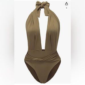 Halter One-piece Swimsuit